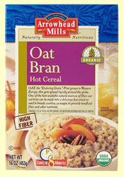 Arrowhead Mills Kosher Oat Bran Organic 16 OZ (453g)